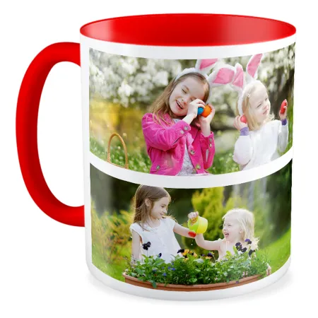 FOTO Kubek czerwony 330ml